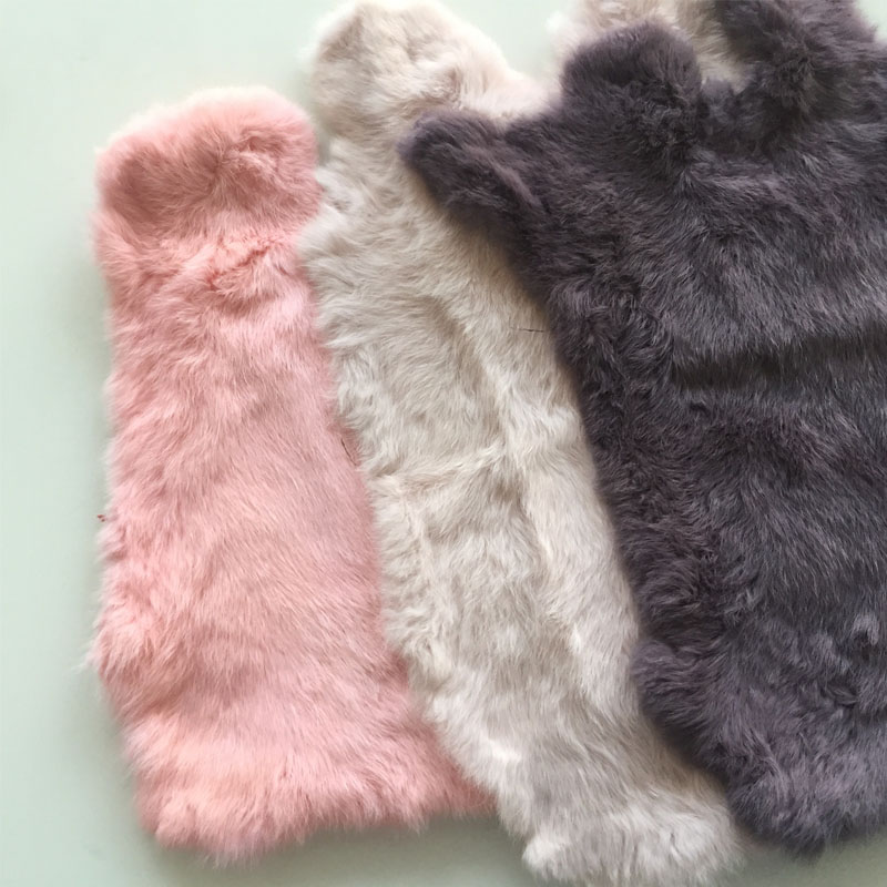 Venta de piel de conejo autént - Home Textiles Sale reseña y precio