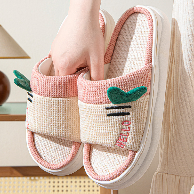 Pantuflas de Lino de Nuevo Est - Home Textile reseña y precio