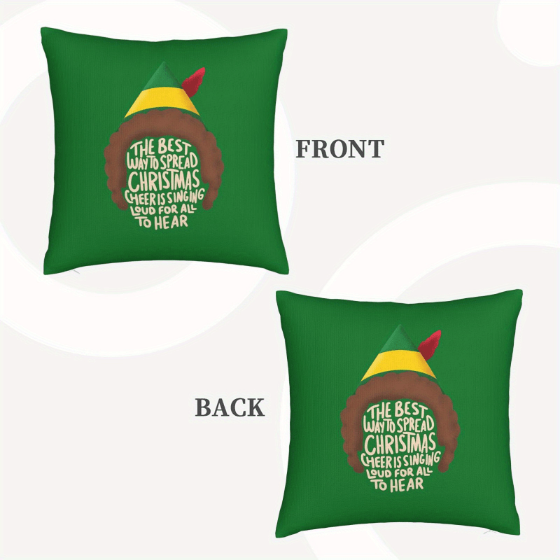 1 funda de almohada navideña v - Pillow Insert 18X18 reseña y precio