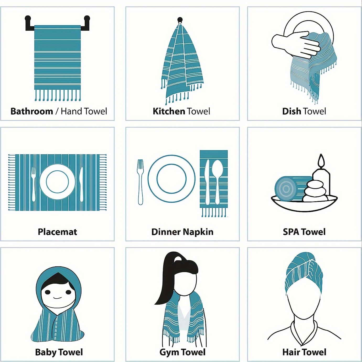 Paquete de 2 toallas de algodó - Home Textiles Face Towel reseña y precio