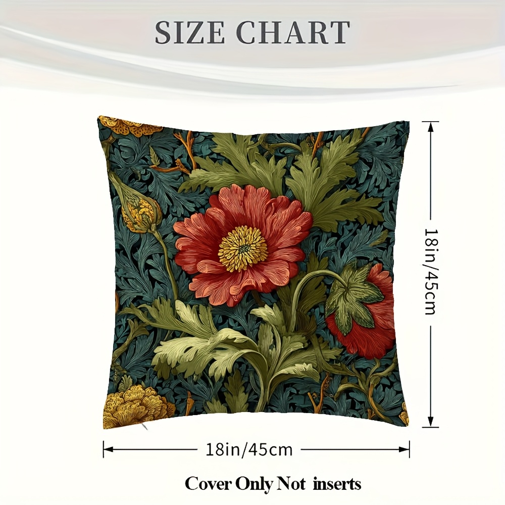 1 funda de cojín decorativa de - Pillow Insert 18X18 reseña y precio