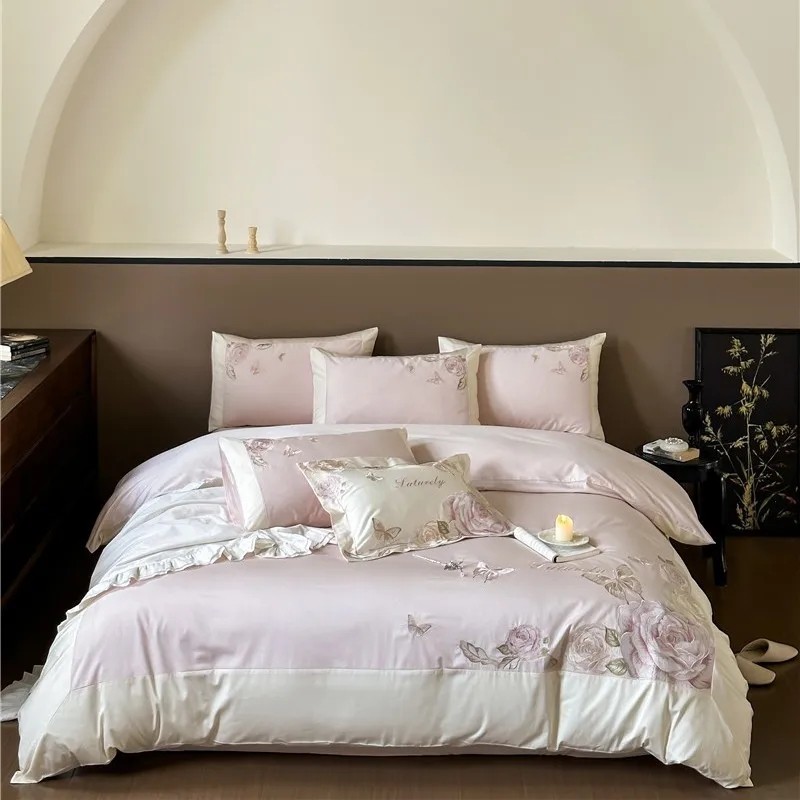 Juego de ropa de cama de algod - Home Textiles Premium reseña y precio